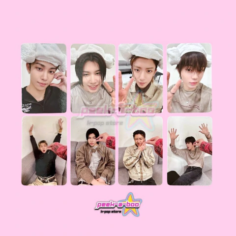 LNGSHOT - SHOT CALLERS [1st EP Album] LUCKY DRAW OFICIAL EVERLINE PHOTOCARD