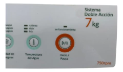 Serigrafia P/lavarropas Eslabón De Lujo Ewt07a - Repuestos y Plaquetas