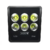 Refletor holofote LED super COB 300w preto 3000K branco quente IP66.