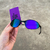 Wire Preta Lentes Roxa