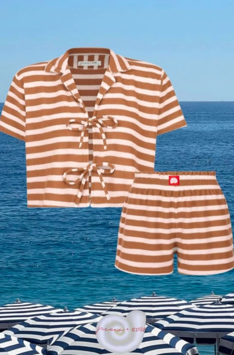 collab estile the stripped set in sandy