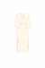 the terry poncho in milk - buy online