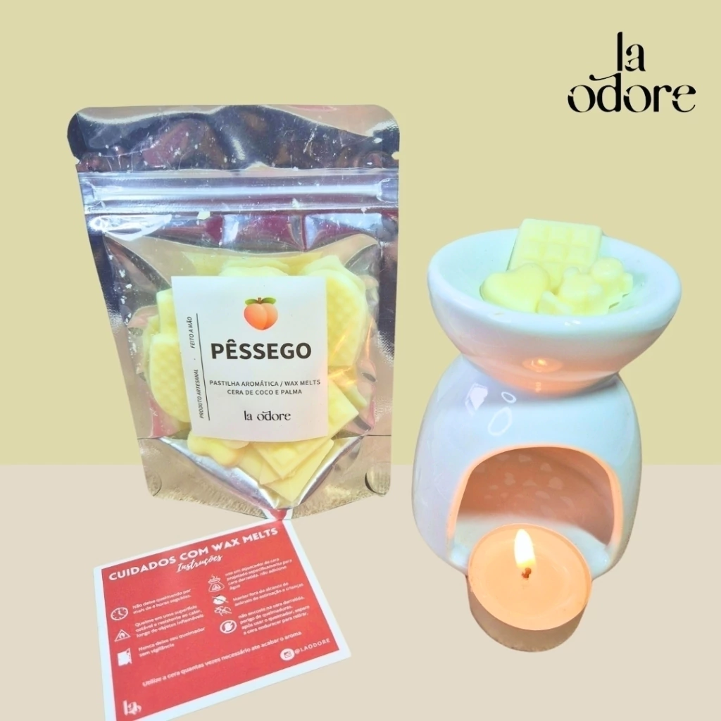 Pastilha aromática de Pêssego - La Odore