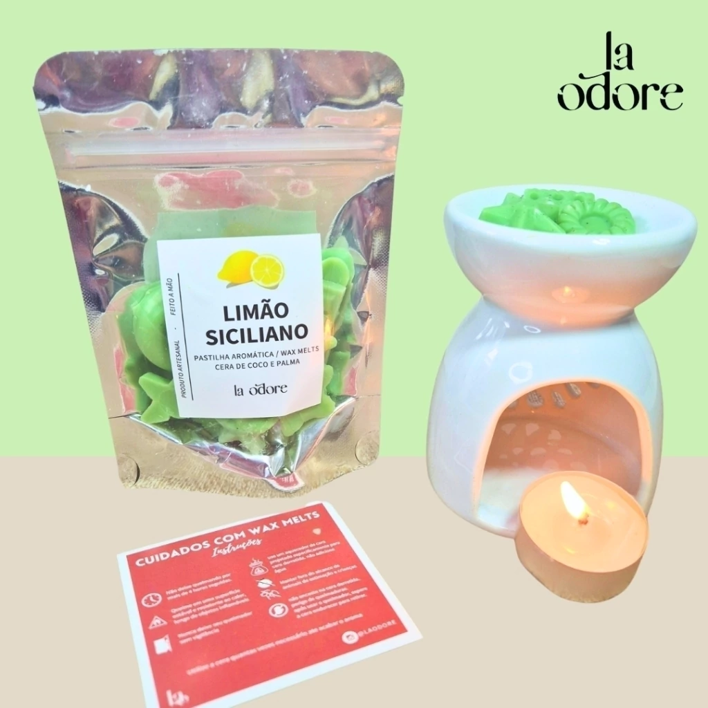 Pastilha aromática de Limão Siciliano - La Odore
