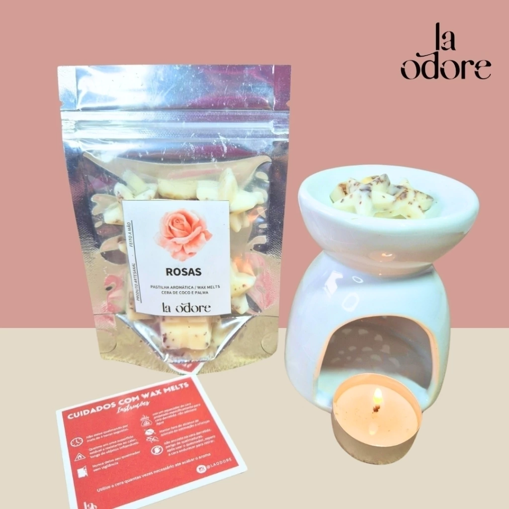 Pastilha aromática de Rosas - La Odore