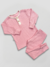 Conjunto Infantil Manga Longa - Canelado Rosa Encanto - comprar online