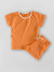Conjunto Infantil Manga Curta e Short - Pôr do Sol - comprar online