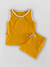 Conjunto Infantil Regata e Short - Amarelo Solar - comprar online