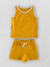 Conjunto Infantil Regata e Short - Amarelo Solar na internet