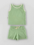 Conjunto Infantil Manga Regata e Short - Brisa Verde na internet