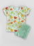 Conjunto Infantil Manga Curta e Short - Frutas da estação - comprar online
