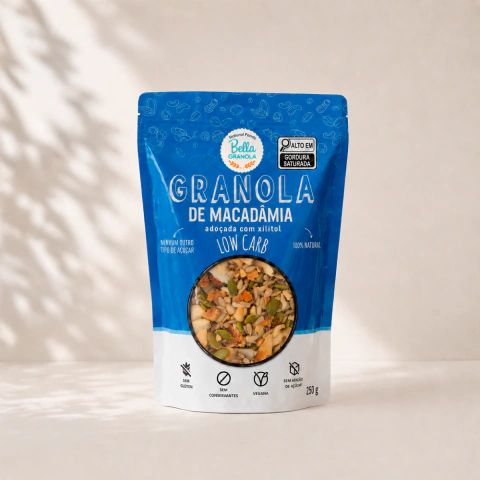 Granola de Macadâmia Low Carb – 250g