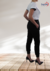 RS403 Calça jogging preta unissex