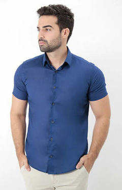 Imagem do Camisa manga curta-Slim Fit Básica