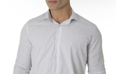 Camisa Manga Longa Slim Fit Algodão Egípcio fio 80 - comprar online