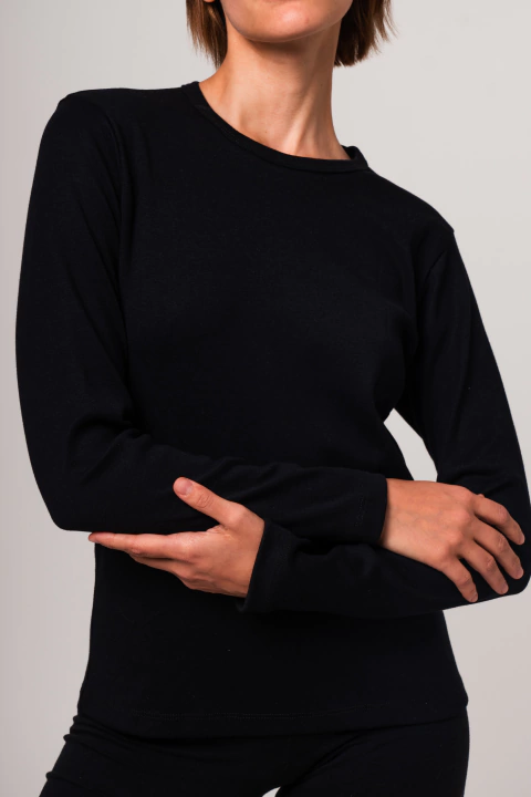 Camiseta Manga Larga Ribb Térmica