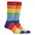 Soquete de Algodón Rayado Multicolor (Art. 1S18015)