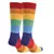 Soquete de Algodón Rayado Multicolor (Art. 1S18015) - comprar online