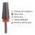 Fresa de Carburo de Tungsteno Cinta Roja – Cherimoya - comprar online