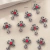 Dijes CRUCES METALICAS CON PIEDRA Importadas - tienda online