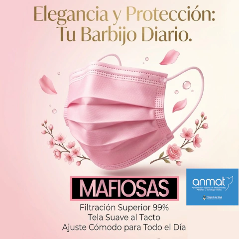 Barbijo Triple Capa x 50 unidades