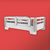 Baranda para Cama Cuna en Blanco - comprar online