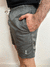 SHORT LISO CINZA