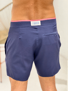 BOARDSHORT MALIBU AZUL MARINHO COM ROSA na internet