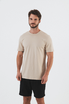 T-SHIRT CHILL OUT BEGE