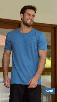 T-SHIRT BE A LIGHT AZUL - comprar online
