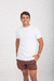 SHORT LISO MARROM - comprar online