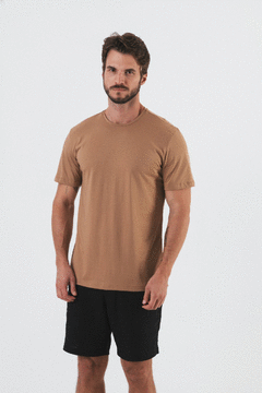T-SHIRT CHILL OUT MARROM