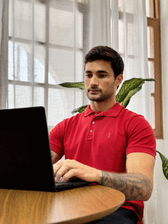 CAMISA POLO VERMELHA