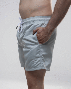 SHORT LISO CINZA CLARO - comprar online