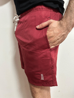SHORT LISO VINHO - comprar online
