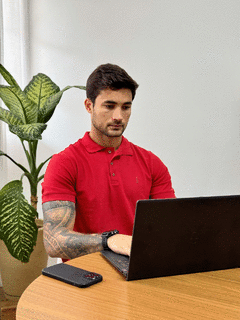 CAMISA POLO VERMELHA - loja online