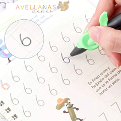 Imagen de PACK X 4 CUADERNOS MAGICOS MONTESSORI CALIGRAFÍA