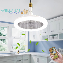 VENTILADOR CON LUZ LED - comprar online