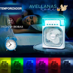MINI AIRE ACONDICIONADO PORTATIL AVELLANAS USB