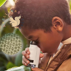 MICROSCOPIO MINI CIENTIFICOS PORTÁTIL LED - Avellanas Bebes 
