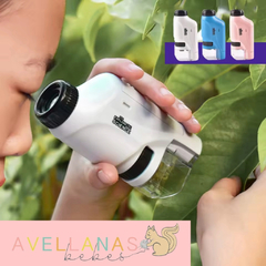MICROSCOPIO MINI CIENTIFICOS PORTÁTIL LED - comprar online