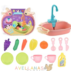 FREGADERO ELECTRICO AVELLANAS KIDS - Avellanas Bebes 