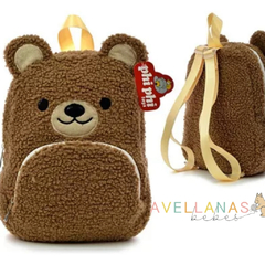 MOCHILAS ANIMALS CORDERITO AVELLANAS - comprar online