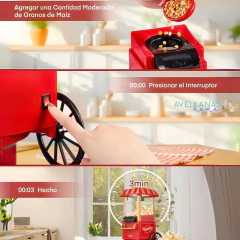 POCHOCLERA ELÉCTRICA RETRO - Avellanas Bebes 