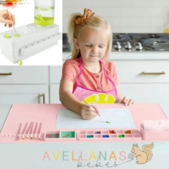 ESTACION DE PINTURA AVELLANAS DE SILICONA + DISPENSER MÁGICO - comprar online
