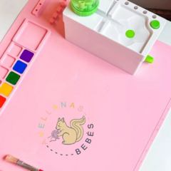 ESTACION DE PINTURA AVELLANAS DE SILICONA + DISPENSER MÁGICO en internet