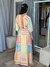 Vestido Longo Estampado Inspiração Farm
