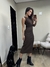 Vestido Regata Canelado