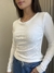 Blusa Mirela Manga Longa Canelada - comprar online