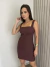Vestido Angel Curto Café - comprar online